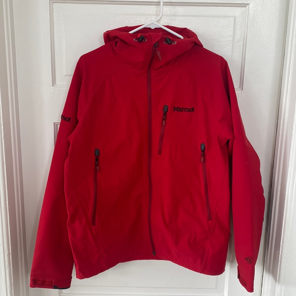 Marmot Men’s hooded soft shell jacket